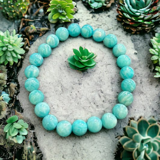 Bracelet Peruvian Amazonite