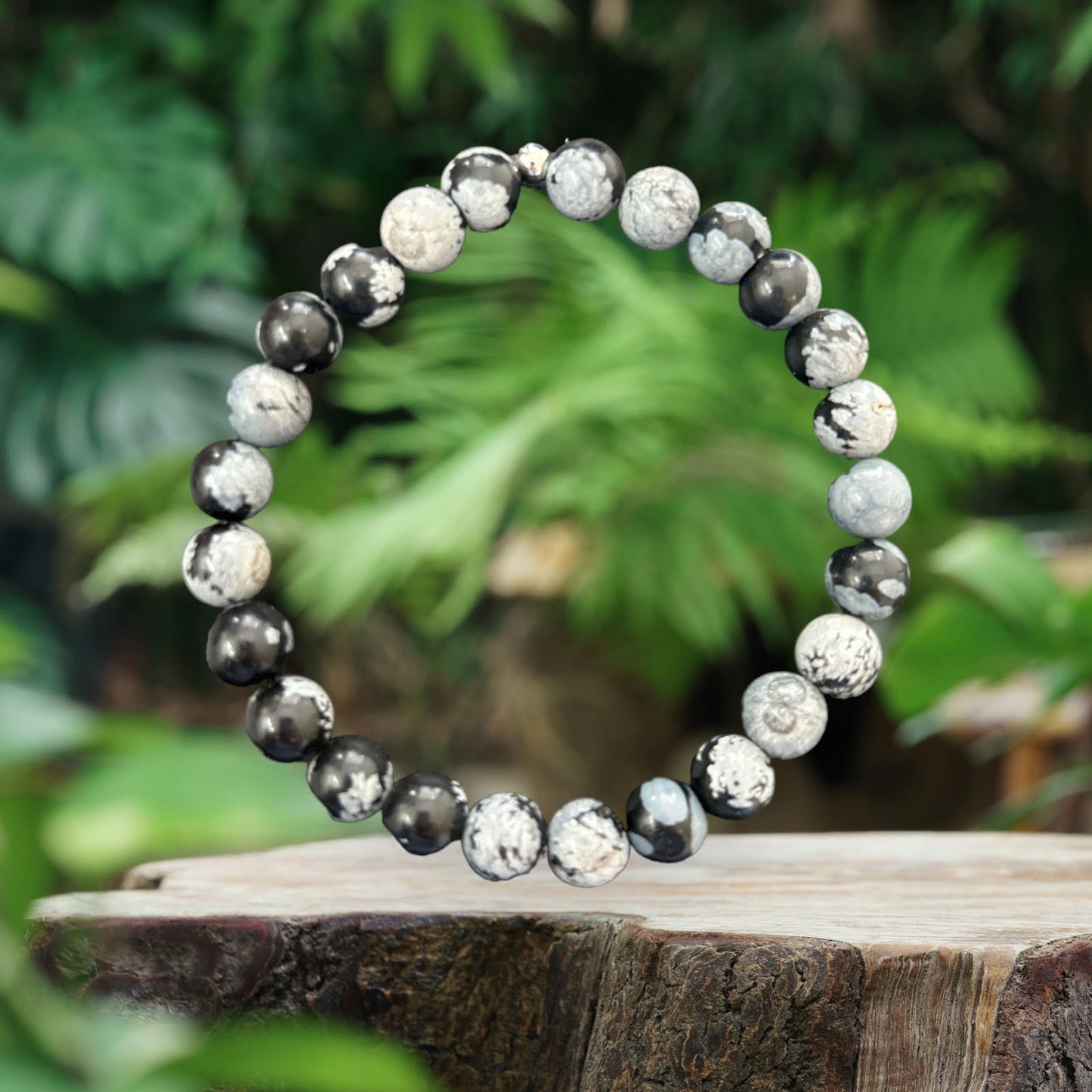 Bracelet-Snowflake-Obsidian