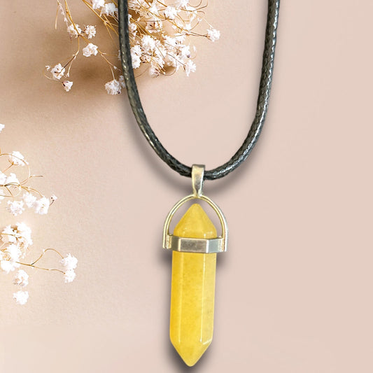 Pendant-–-Aventurine-Yellow