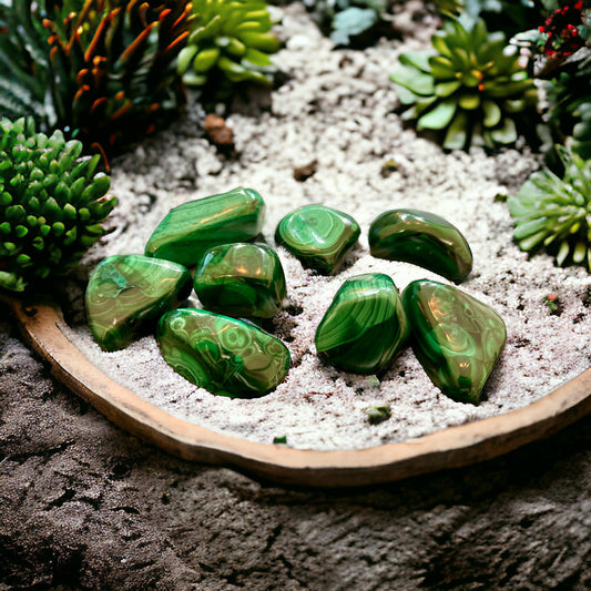 Malachite Tumbled Stone