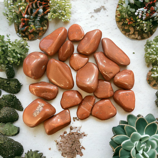 Red Jasper Tumbled Stone