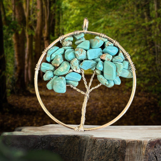 Tree-of-Life-Necklace---Blue-Howlite